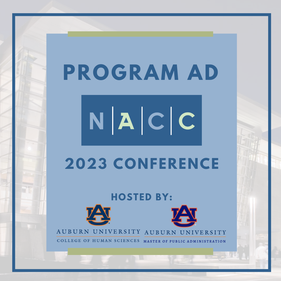 Quarter Page Ad - NACC 2023 Biennial Conference Program